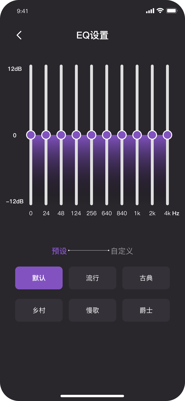 EQ设置